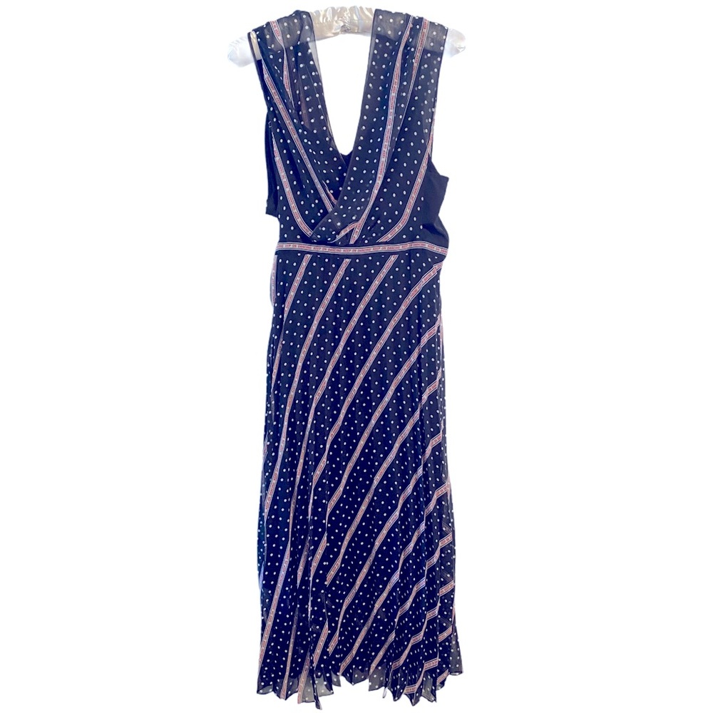 Sandro Paris Malka Keep On Dancing Midi Dress Size 36/ 6